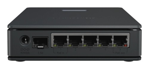 Zdjęcia - Urządzenie sieciowe MikroTik hAP ax S 1800 Mbit/s Czarny Obsługa PoE 