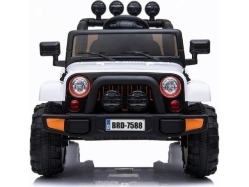 Auto Na Akumulator Jeep BRD-7588 Światła LED MP3 Pilot Biały 4x4