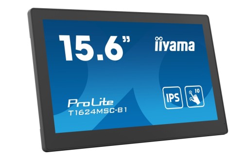 IIYAMA T1624MSC-B1 ProLite 15.6" monitor multitouch LED 1920x1080