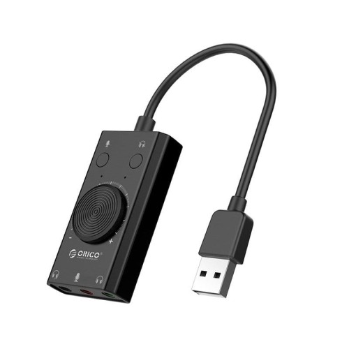 Фото - Інше для комп'ютера Orico Zewnętrzna karta dźwiękowa  USB 2.0, 10cm 