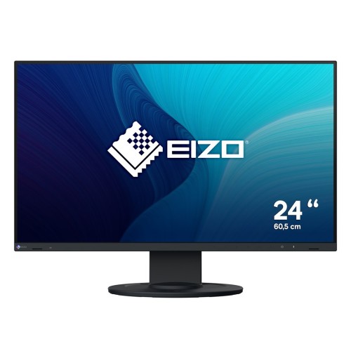 EIZO FlexScan EV2400R-BK monitor komputerowy 60,5 cm (23.8") 1920 x 1080 px Full HD LCD Czarny