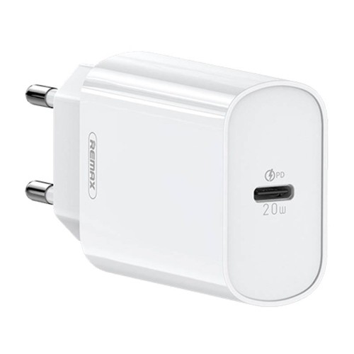 Zdjęcia - Ładowarka Remax  sieciowa , RP-U70, USB-C, 20W  (biała)