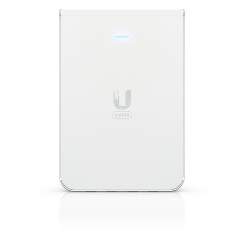   Acces Point Wi-Fi 6 Ubiquiti UniFi U6 In-Wall 2.4GHz2x2/5GHz4x4/6GHz– PoE+/PoE 4x1G 1x2,5G