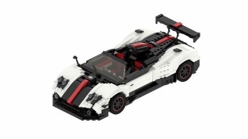 TOY ASSEMBLY CAR PAGANI ZONDA BRICKS
