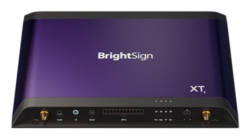 BRIGHTSIGN Potężny, ultracienki odtwarzacz zapewniający najwyższą jakość wideo od 1080p do 8K60p i odtwarzający ruchomą...