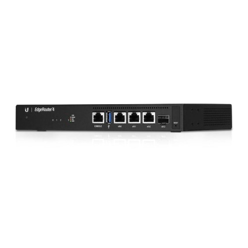   Ubiquiti EdgeRouter 4 ruter Gigabit Ethernet Czarny