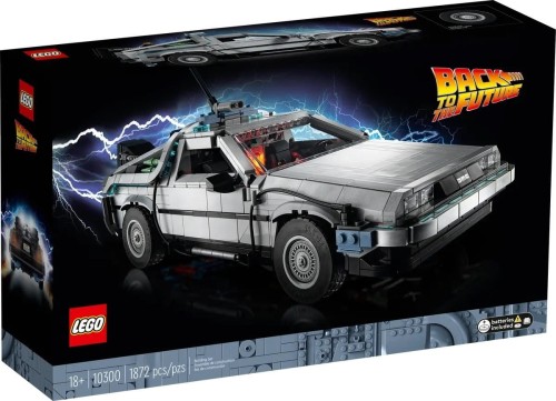 LEGO Creator Expert 10300 Wehikuł czasu z „Powrotu do przyszłości”