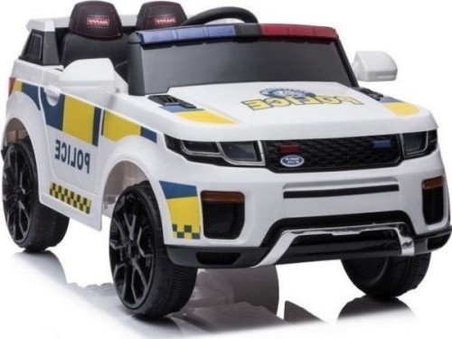 Auto Na Akumulator BBH-021 Światła LED Muzyka Pilot Policyjne Białe