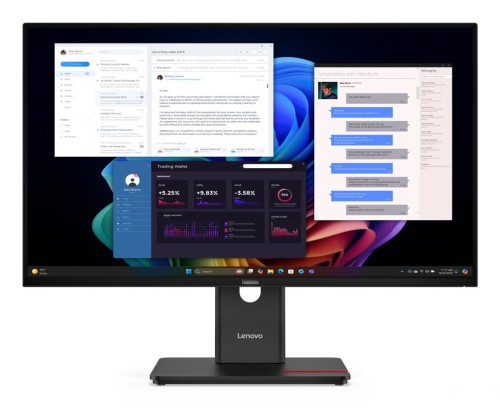 Monitor Lenovo ThinkVision T27UD-40 z systemami ochrony przed włamaniem (IPS), 27", godz. 16:9, 60 Hz, 4 ms, 3840 x 2160...
