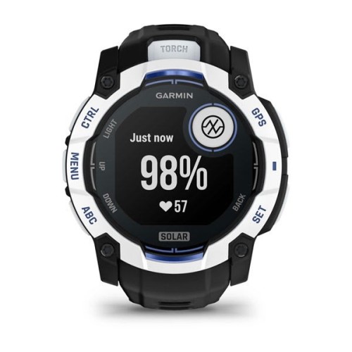 Smartwatch Garmin Instinct 3 Solar 010-02935-03 50mm czarno-biały