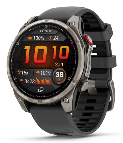 Zegarek sportowy Garmin Fenix 8 PRO AMOLED 47mm Sapphire Titanium