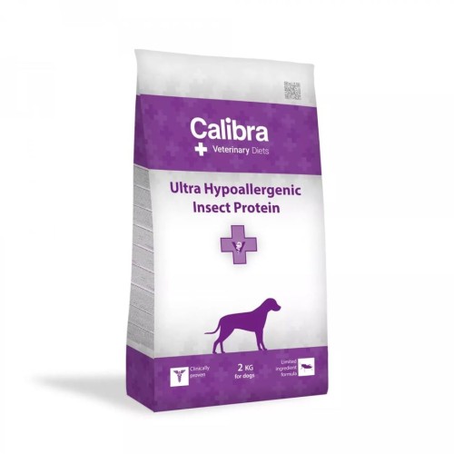 Zdjęcia - Karm dla psów Calibra Veterinary Diets Ultra Hypoallergenic Insect - sucha karma 