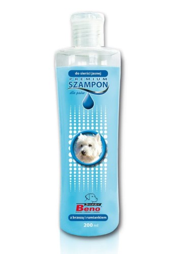 Фото - Косметика для собаки Certech Super Beno Premium - Szampon do sierści jasnej 200ml 