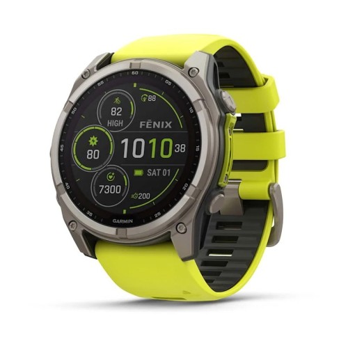 Garmin Fenix 8 51mm AMOLED Solar Sapphire Titanium Amp