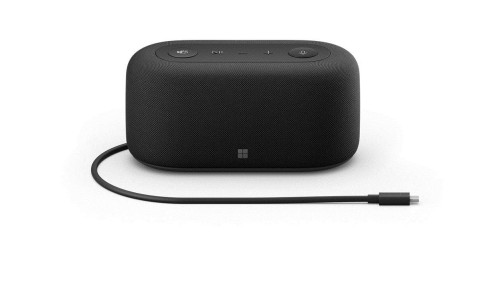 Zdjęcia - Zasilacz do laptopa Microsoft MS Audio Dock IT/PL/PT/ES Hdwr Black 