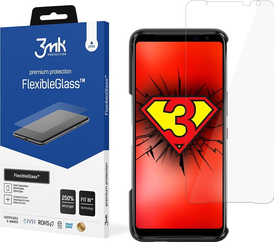 Фото - Захисне скло / плівка 3MK Szkło ochronne  FlexibleGlass do Asus ROG Phone 3 GS-FOL--2560 