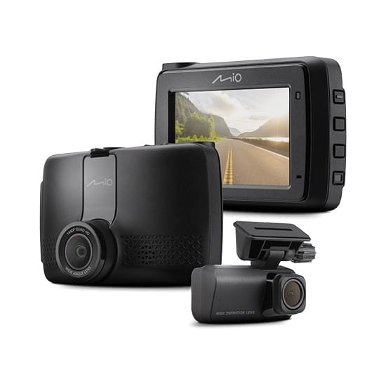 MIO MiVue 803WD PRO DUAL HDR 2,5K GPS WIFI Parking KIT