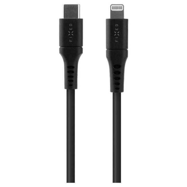 Zdjęcia - Kabel FIXED USB-C/Lightning i obsługą PD, 2 m, MFi, czarny KA-USB-FXED-025 