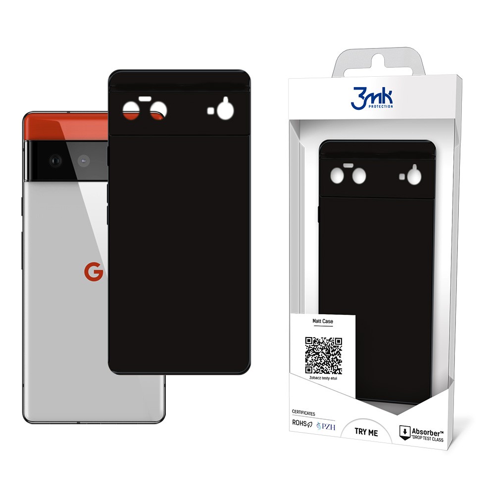 Zdjęcia - Etui 3MK Matt Case black do Google Pixel 6 Pro 5G TOR-GSM--0445 
