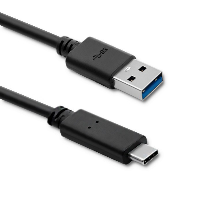Фото - Кабель Qoltec USB 3.1 typ C męski | USB 3.0 A męski | 1.8m | Czarny KA-USB-QOL-03 