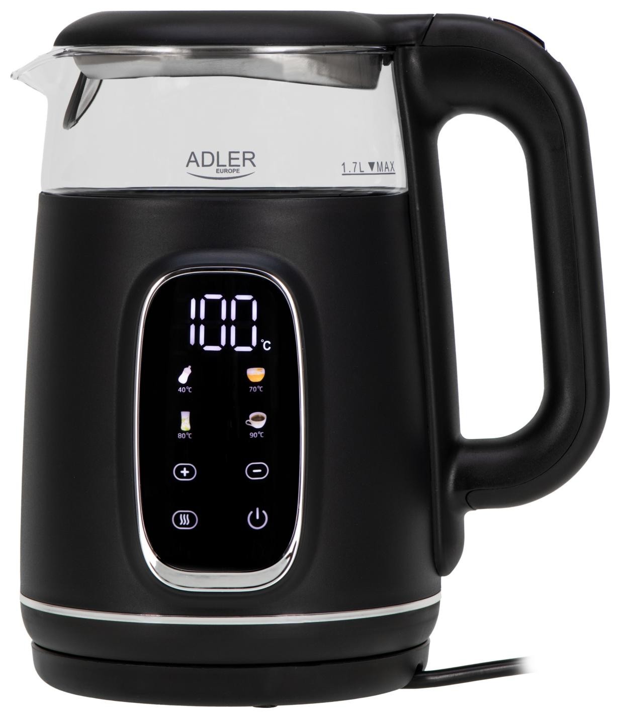 Adler AD 1305 czarno-srebrny