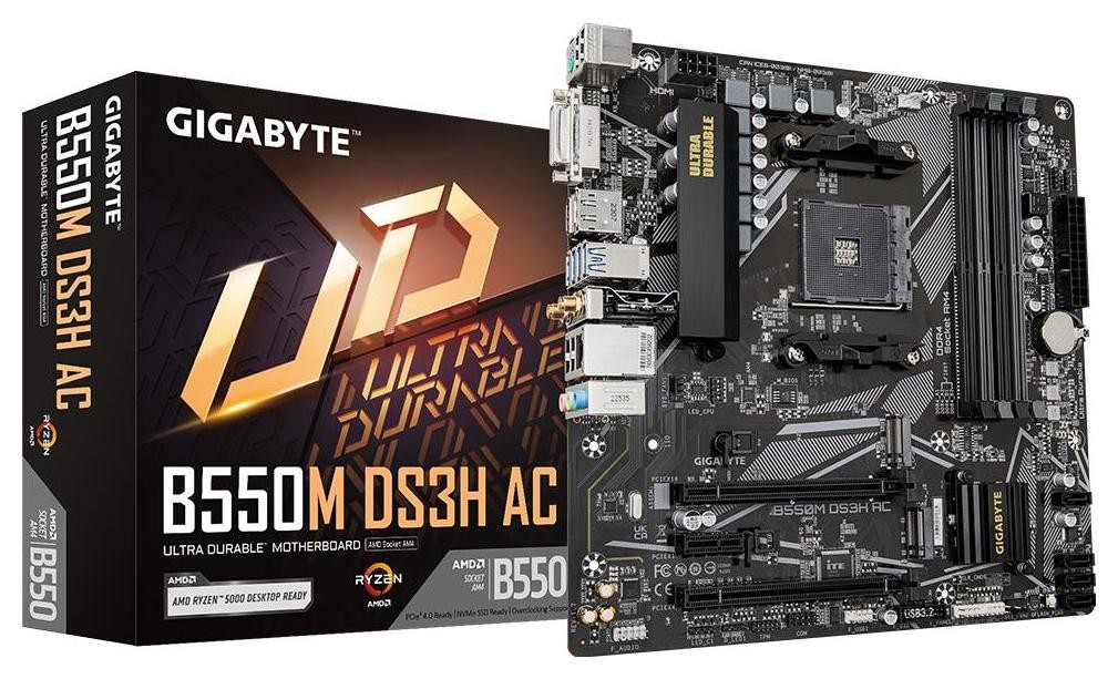 Gigabyte B550M DS3H AC