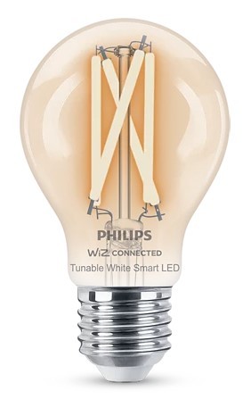 Фото - Інші електротовари Philips Żarówka led  Smart filament przezroczysta E27 A60 7 W , WW-CW (60 W)