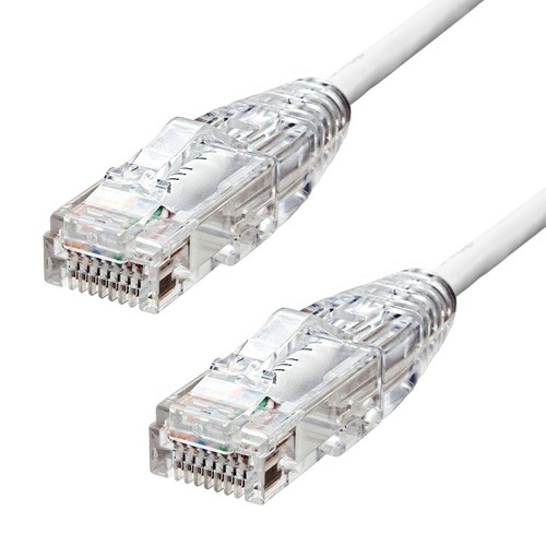 Zdjęcia - Kabel ProXtend Ultra Slim CAT6 U/UTP CU LSZH Ethernet Cable White 4m KA-NET-PRXT 