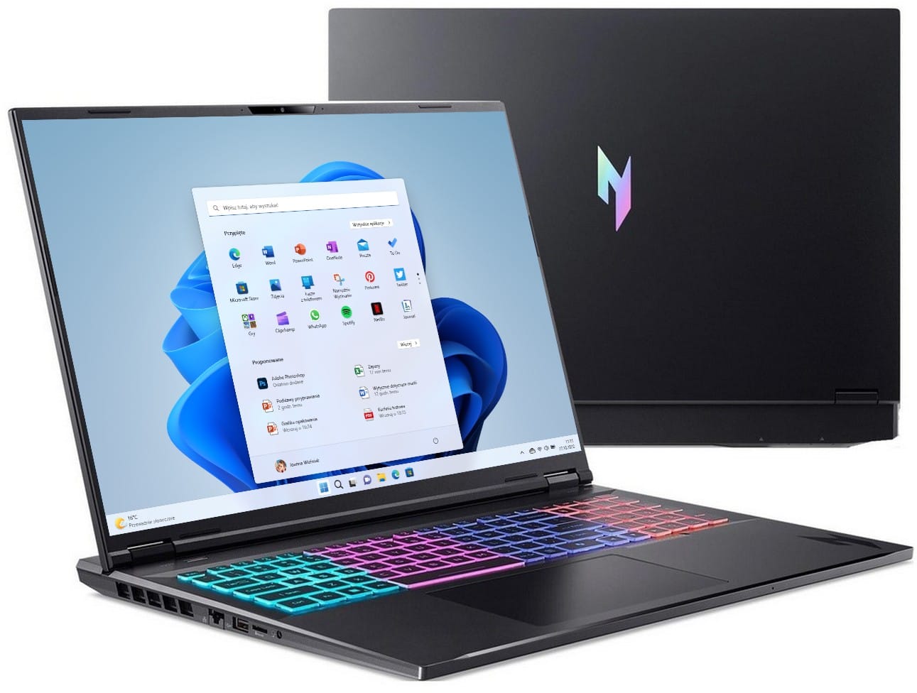 Acer Nitro 16 AI - Ryzen AI 9 365 | 16'' | 16GB | 1TB + 1TB | W11H | RTX 5070