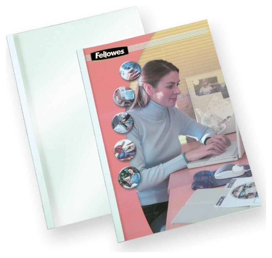 Fellowes Okładki do termobin. Standing 6mm 100 szt.