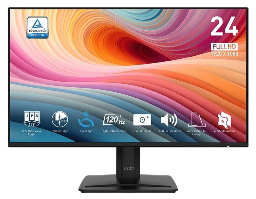 MSI PRO MP242A E2 - 120Hz | Full HD | 23.8'' | IPS | 4ms
