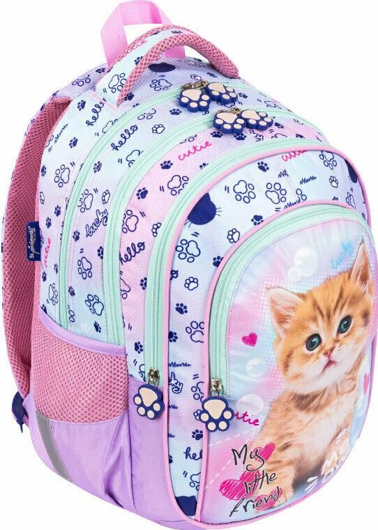 Фото - Шкільний рюкзак (ранець) KITY St.Right My Little Firend Pastel Kitty BPL58 różowy DZI-ASTP-STRG-061 