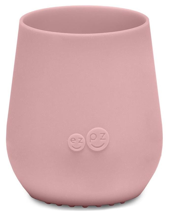Фото - Дитячий посуд EZPZ Kubek  Tiny Cup 60 ml pastelowy róż DZI-KARM-A-EZP-064 