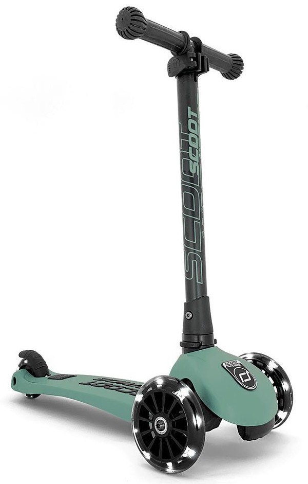 Scoot & Ride Highwaykick 3 LED Forest 96345