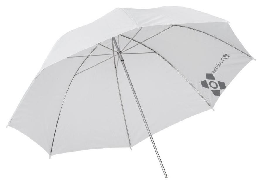 Zdjęcia - Pozostałe akcesoria fotograficzne Quadralite Parasol  parasolka biała transparentna 91cm AF-A-QAL-0085 