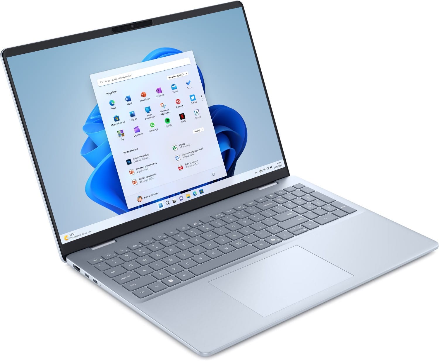 DELL 16 Plus - Ultra 9 288V | 16'' | Dotyk | 32GB | 1TB | Win11 | Niebieski [odnowiony]