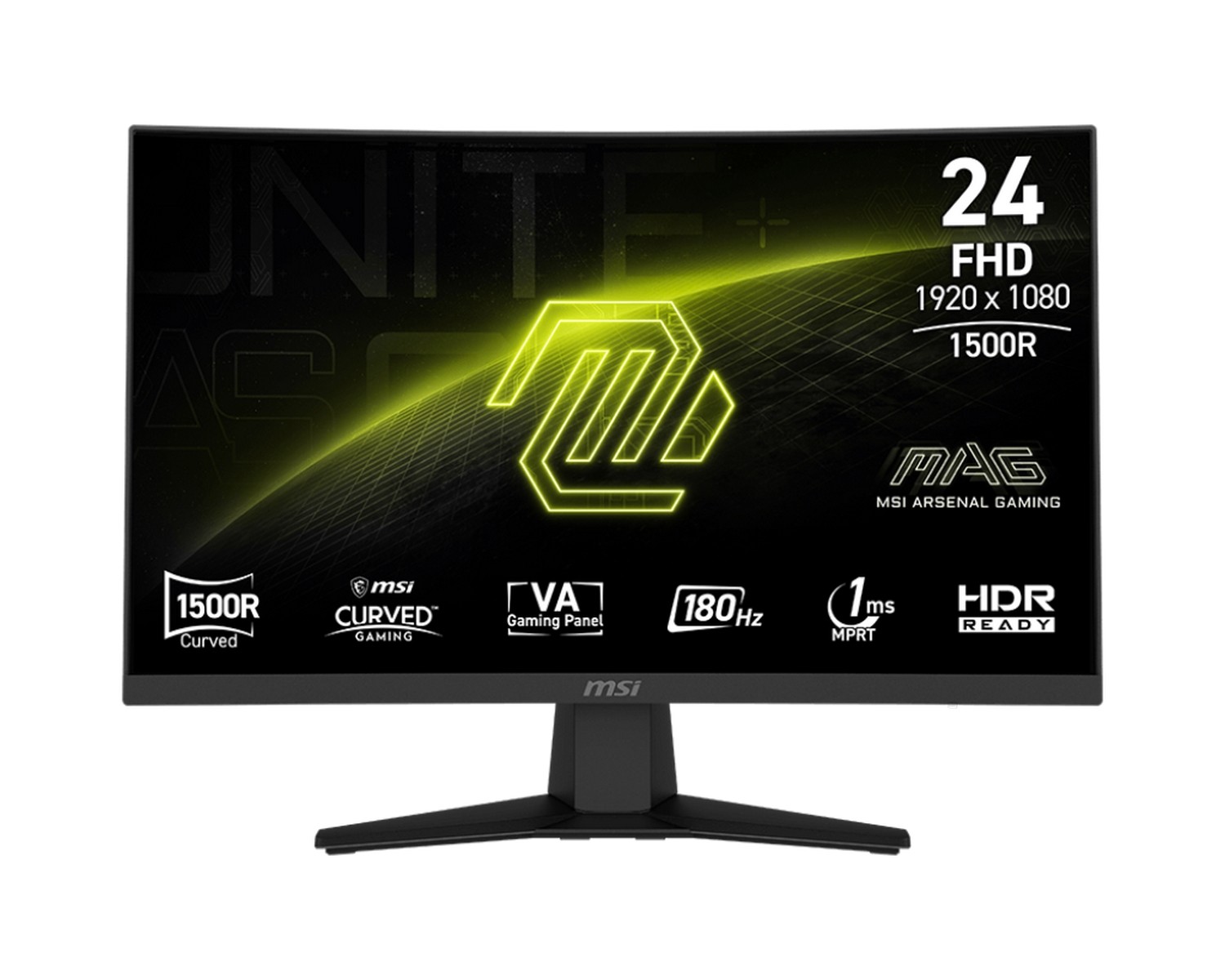 Msi Mag 244C - 180Hz | Full Hd | 23.6'' | Va | 1Ms Rozmiar 23 Mon-Lcd-Msi-0414