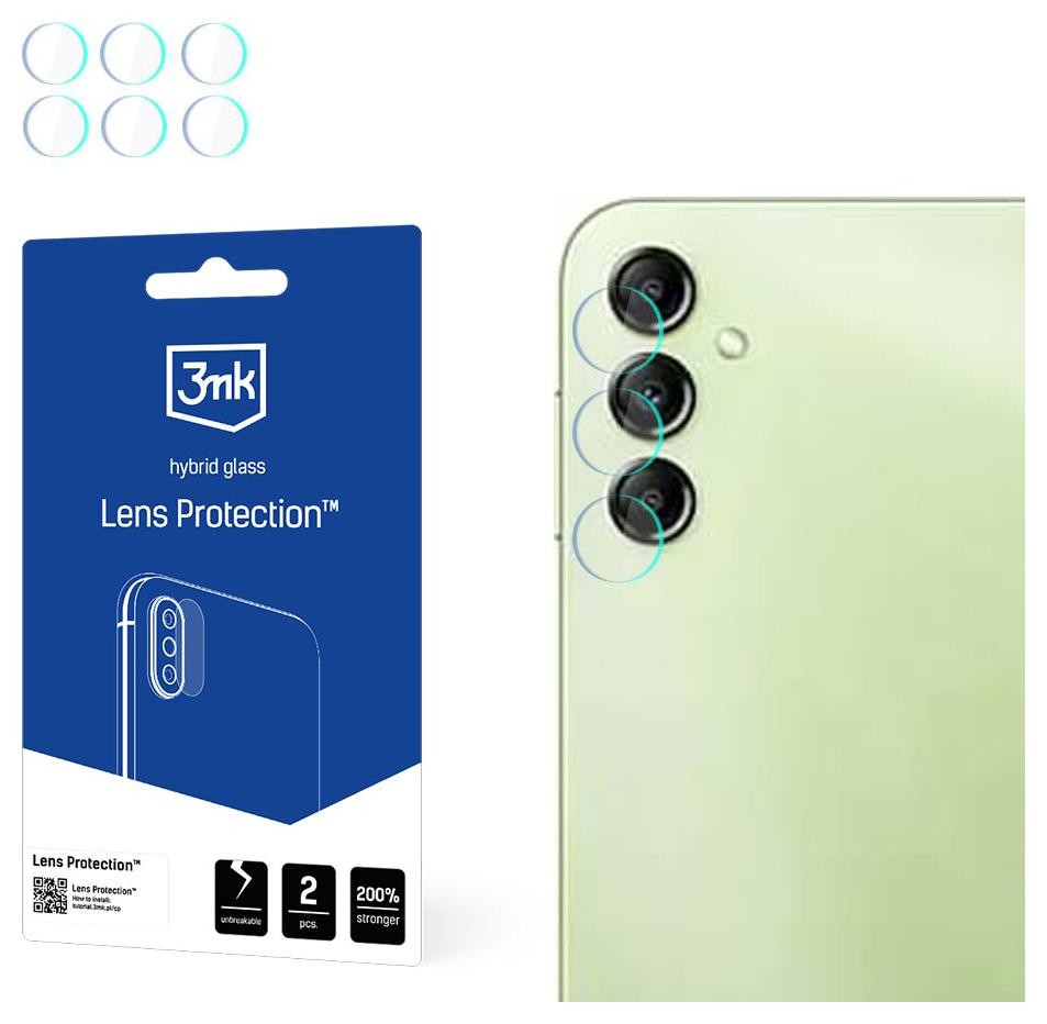 Фото - Захисне скло / плівка 3MK Szkło ochronne  Lens Protection do Samsung Galaxy A14 4G/5G GS-FOL 