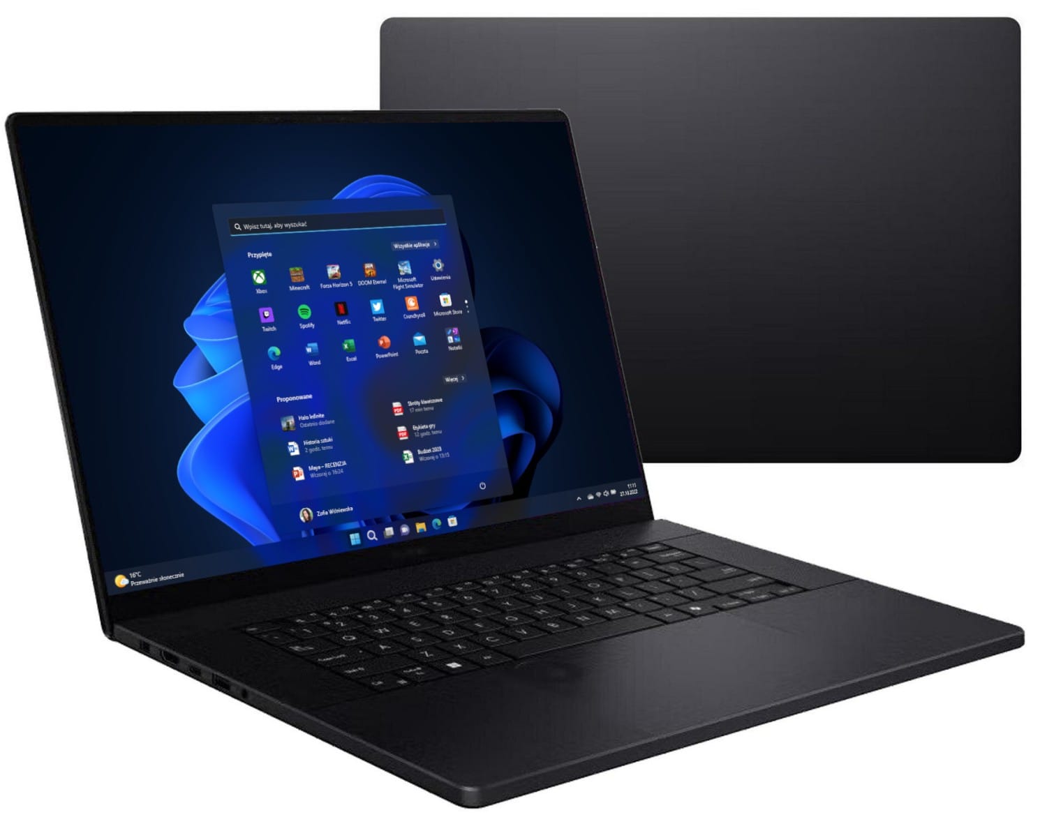 ASUS ProArt P16 H7606WP-SR229X - Ryzen AI 9 HX 370 | 16'' 3K OLED | Dotyk | 64GB | 2TB + 2TB | W11P | RTX5070