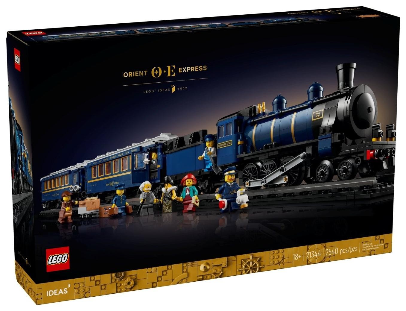 Zdjęcia - Klocki Lego  konstrukcyjne  Ideas 21344 Pociąg Orient Express DZI-ZKLO-LGO-1 