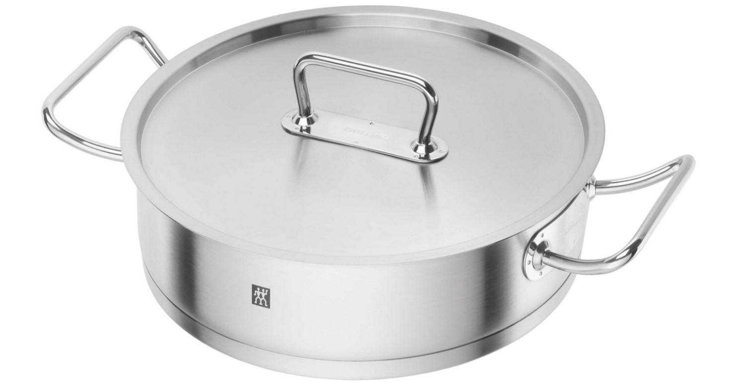 Фото - Сковорідка Zwilling Patelnia  Patelnia Sauté z 2 Uchwytami i Pokrywką 28 cm DO-NK-PAT 