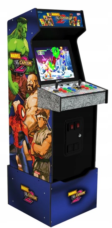 Zdjęcia - Konsola do gier Arcade1Up Marvel Vs Capcom 2 / Stojący Automat / Konsola Arcade / 8 Gier / Wifi KG-A-100B-007 