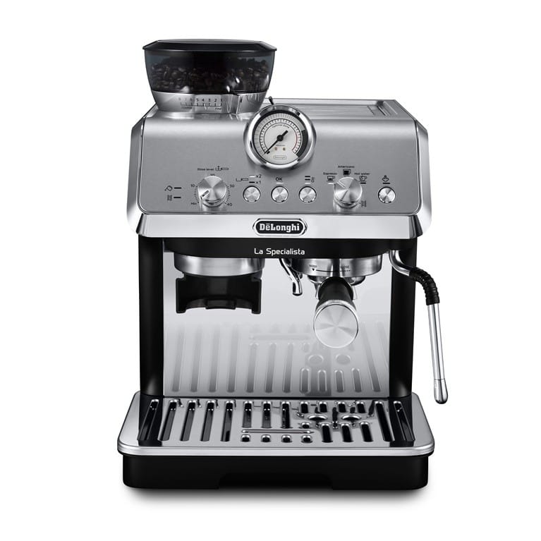 Ciśnieniowy kolbowy De'Longhi La Specialista Arte EC9155.MB metaliczna czerń