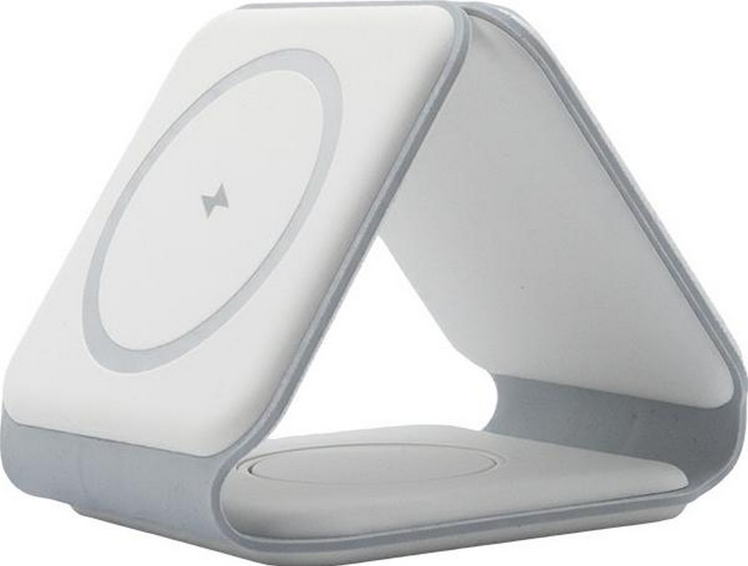 Teltech ładowarka bezprzewodowa indukcyjna MagSafe 3w1 15W + kabel Typ-C - Typ-C biały