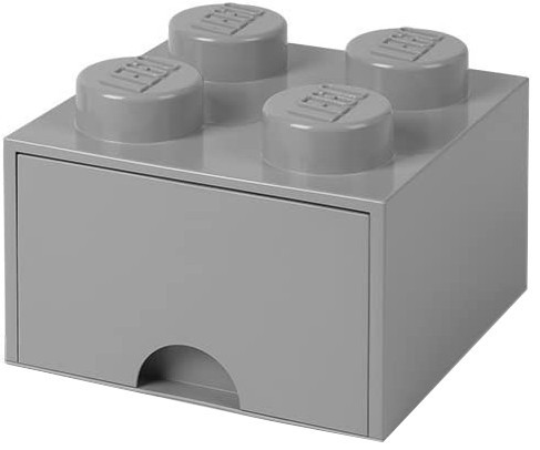 Фото - Інші іграшки Lego Szuflada na klocki  Brick Drawer 4 szary DZI-POKDZI-DEK-LGO-144 