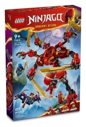 Klocki konstrukcyjne LEGO Ninjago 71812 Wspinaczkowy Mech Ninja Kaia