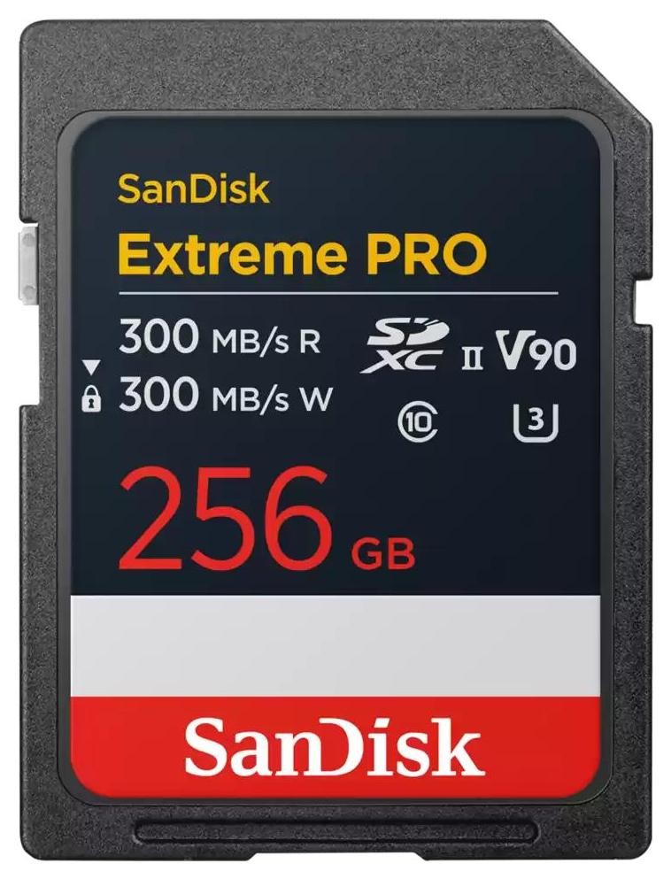 Sandisk Sdxc 256Gb Extreme Pro Uhs-Ii V90 8K 300Mb/S Rf-Sd-Snd-226