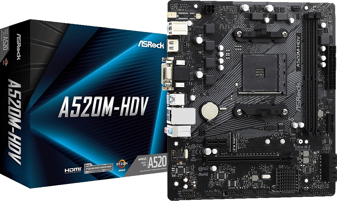 ASRock A520M-HDV