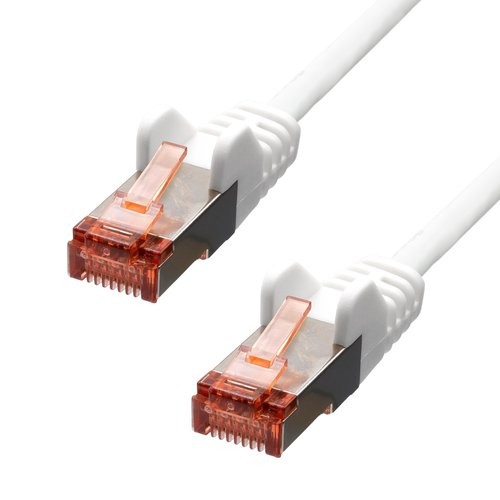 Zdjęcia - Kabel ProXtend CAT6 F/UTP CCA PVC Ethernet Cable White 30cm KA-NET-PRXT-0100 