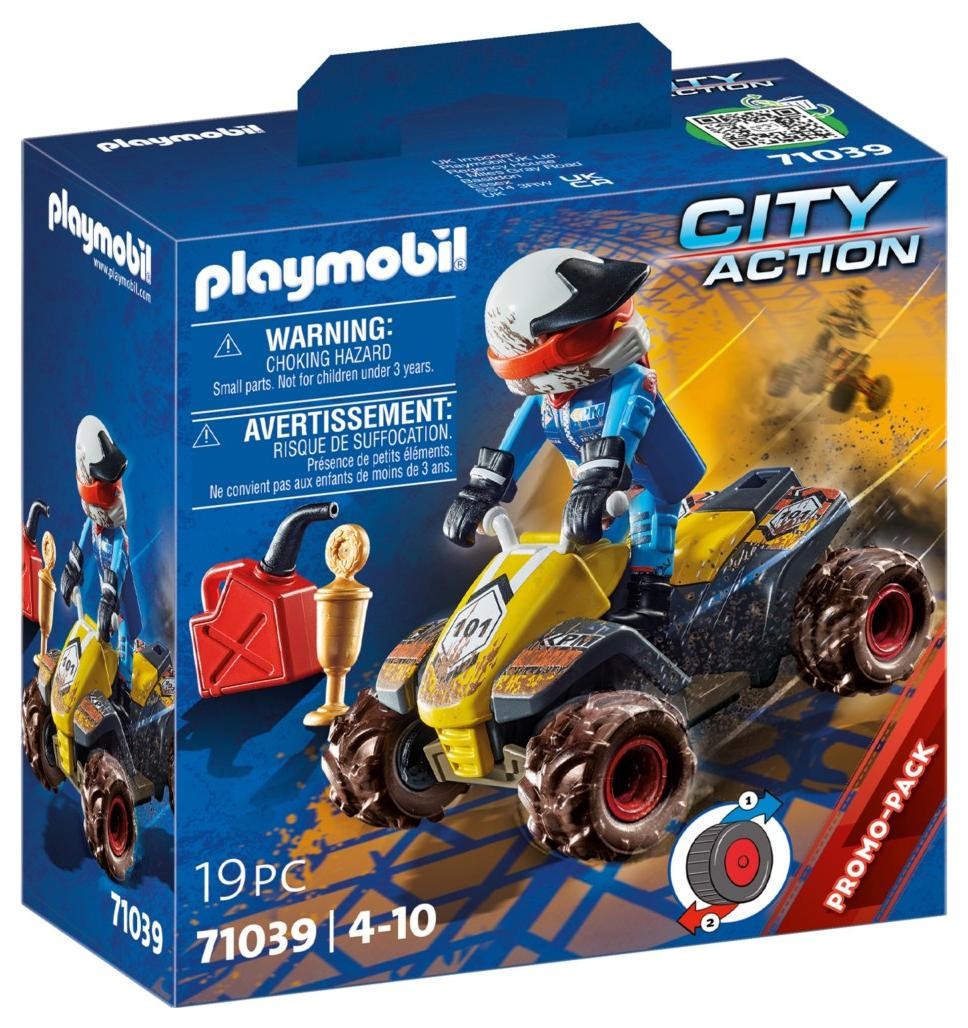 Фото - Конструктор Playmobil City Action 71039 Quad offroadowy DZI-ZKLO-PML-0486 